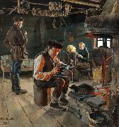 Akseli Gallen-Kallela Akseli Rustic Life Germany oil painting artist
